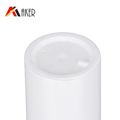 Factory supply 30ml 50ml 75ml white empty PP plastic cosmetic body lotion airless cream pump bottle set