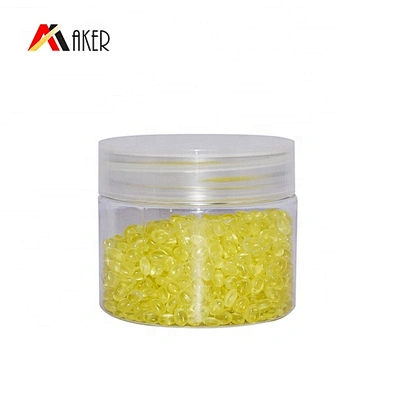 Custom Eco Friendly 50ml Transparent Cylinder Cosmetic Plastic Jar with Screw Plastic Cap