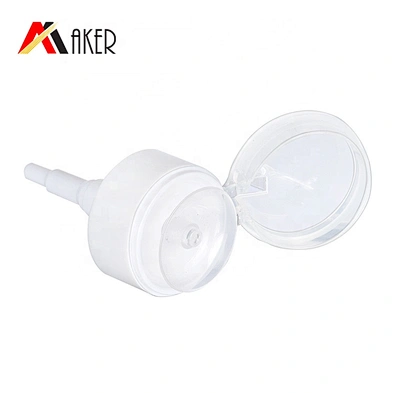 2020 newest empty cylinder 300ml PET plastic cosmetic makeup remover bottle with flip top pump