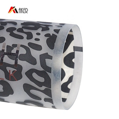 Factory empty 40ml LDPE plastic liquid foundation cosmetic tube packaging with white plastic double wall screw cap