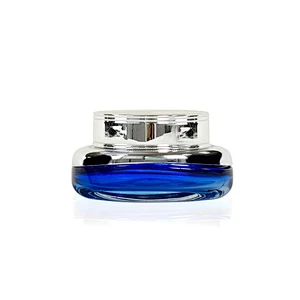 clear 30g 1oz skin care hand cream serum personal care glass lid cosmetic packaging jar
