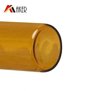 Hot sale amber 2.5ml 5ml 10ml empty deodorant roll on glass tube bottle with stainless steel roller ball
