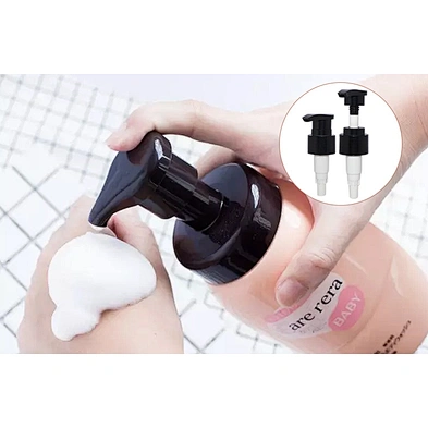 New design high quality black plastic 24/410 lotion pump dispenser for bottles