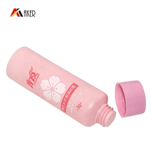 Hot sale LDPE round empty cosmetic BB cream CC cream packaging tube