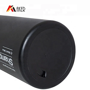 Hot selling 500 ml black PET straight round empty plastic shampoo bottle with lotion pump