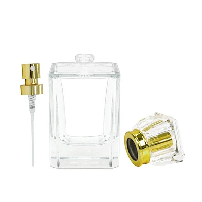 luxury custom classical 3oz personal care glass packaging mist spray bottles 100ml perfume bottle