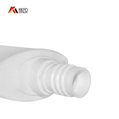 Wholesale 140ml empty white HDPE sunscreen cosmetic plastic lotion bottle