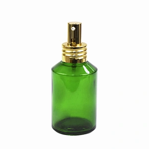 cosmetic glass essential bottle stopper message oil packaging personal care clear  bottle with child proof dropper