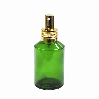 cosmetic glass essential bottle stopper message oil packaging personal care clear  bottle with child proof dropper