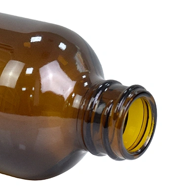 120ml 4oz amber glass bottle personal care packaging serum essential oil massage dropper bottle wholesale