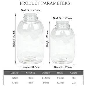 in stock white transparent foam bottle clear shampoo shower gel pet bottle