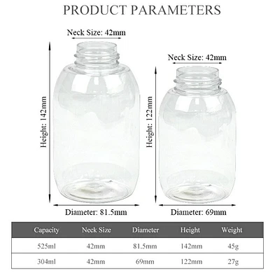 in stock white transparent foam bottle clear shampoo shower gel pet bottle