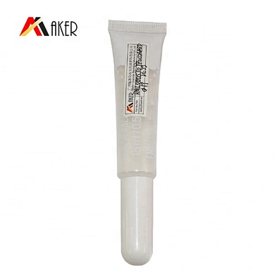 Hot selling empty oval clear tube container luxury custom logo lip gloss tube with brush