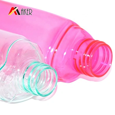 Factory price 100ml 200ml semi-transparent PET plastic body lotion bottle with pump