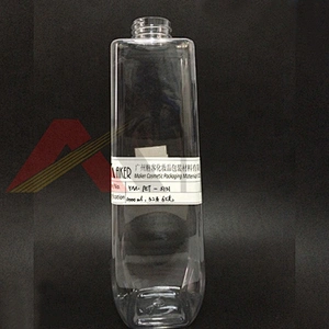 Clear transparent square 1litre square plastic pet bottle with lotion pump