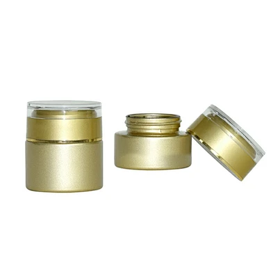luxury 1oz 20g cream jar personal care pacakging skin care lotion glass cream jar