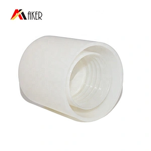 Empty 100ml Transparent PET Plastic Eco Friendly Facial Toner Bottle with double layer screw cap