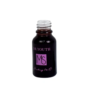 empty 15ml matte black beautiful cosmetic essential oil packaging serum skin care glass dropper bottle