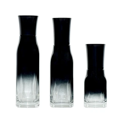 luxury custom 45ml 100ml 120ml personal care bottle packaging skin care lotion cream pump glass bottles set