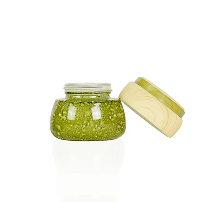 luxury fashion custom 1oz personal care glass packaging skin care cream lotion cosmetic jar