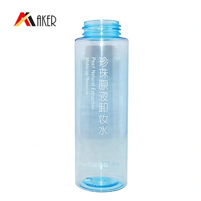 Wholesale Semi-transparent Facial Toner Bottle 180ml PET Plastic Bottle For Makeup Remover