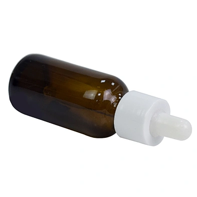 wholesale dropper bottle amber personal care essential oil packaging boston 30ml amber glass bottle