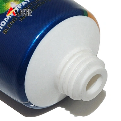 Factory price empty 25ml aluminum laminated hand cream tube packaging with screw cap