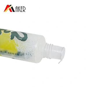 Food grade packaging 30ml soft plastic tube for wasabi with screw cap