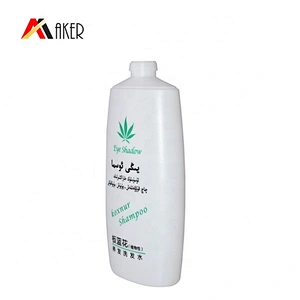 white flat 200ml squeeze bottle PE plastic shampoo bottle with flip top cap