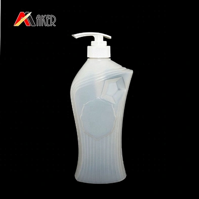 New design 700ml  HDPE plastic cosmetic lotion bottle packaging with lotion pump