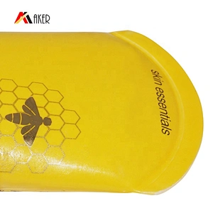 Wholesale 30ml empty oval  LDPE plastic cosmetic hand cream face cream soft tube packaging with plastic flip top cap