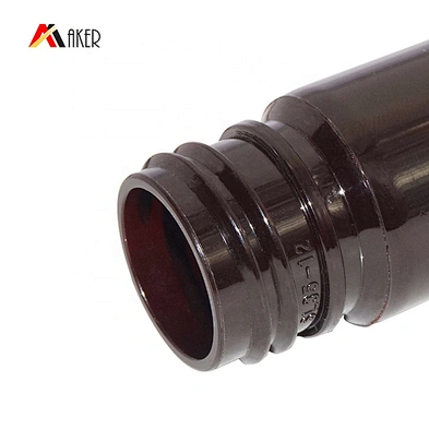 China manufacturer special shape brown 200ml mosquito repellent PET plastic spray bottle with mist sprayer