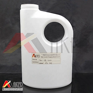 Factory supply wholesale 2L HDPE large plastic laundry liquid bottle