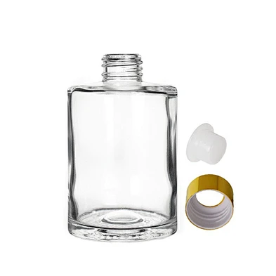 240ml Wholesale High Quality Room Fragrance Luxury Big Round Perfume Fancy Empty Glass Aroma Diffuser Bottle