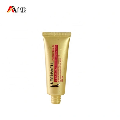 Wholesale price customized design 40ml LDPE plastic cream tube packaging