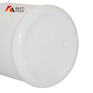 Hot sale 350ml white HDPE plastic cosmetic baby body wash shower gel bottle lotion pump bottle
