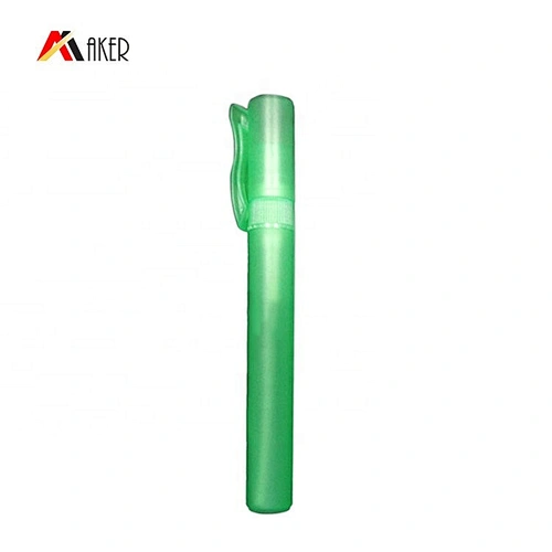 Factory supply 5ml 10ml 15ml PP plastic pen perfume spray bottle with mist sprayer and cover