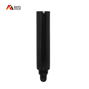 Liquid Lip Balm Cosmetic Lip Gloss Squeeze Packaging Tube Wholesale Round LDPE Plastic with Black Lipstick 15ml or Customized