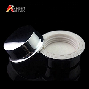 China factory custom 20ml 30ml 50ml clear round shape  face cream glass jar with screw top lid