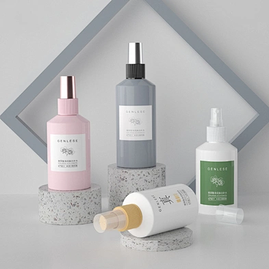 50ml 100ml 200ml 300ml 500ml PET Plastic Alcoho hand sanitizer cosmetic perfume refillable fine mist spray bottle