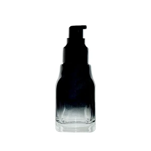 luxury glass bottle customized personal care packaging skin care prodyct lotion cream bottle packaging