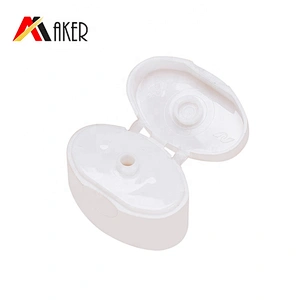 Wholesale empty 50ml white oval LDPE plastic cosmetic hand cream tube packaging with plastic flip top cap