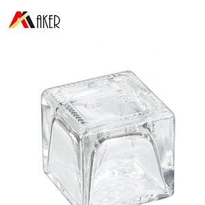 Wholesale empty clear mini 6ml glass deodorant roll on perfume bottle with aluminum covered cap
