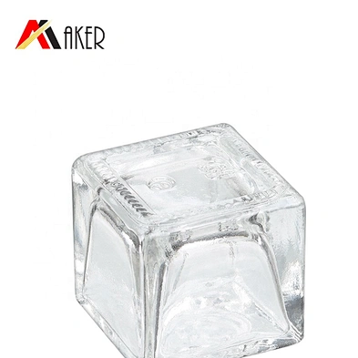 Wholesale empty clear mini 6ml glass deodorant roll on perfume bottle with aluminum covered cap