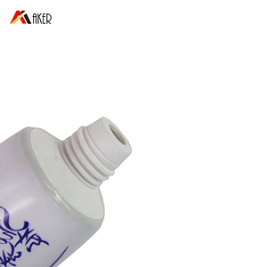 High glossy empty aluminum cosmetic plastic ABL laminated tube for skin care shampoo 50ml