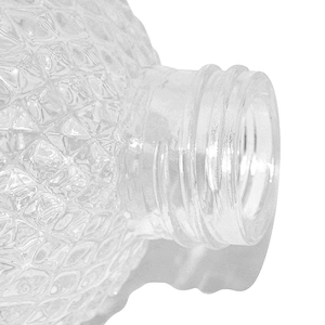 100ml spherical transparent glass fragrance reed diffuser room continuously volatilize aroma bottle