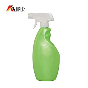 Factory price custom design 1000ml PE blue plastic trigger spray bottle