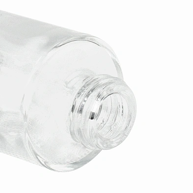 cosmetic clear glass bottle essential oil packaging personal care clear child proof cosmetic dropper bottle with dropper