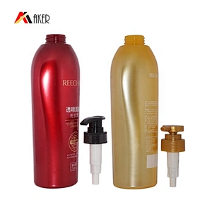 Ronud Bottles PET Plastic Big Capacity 800ml Shampoo Screen Printing PUMP Sprayer Lotion Pump Personal Care