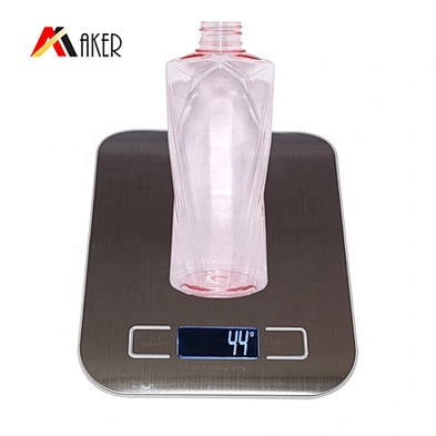 Plastic Pet Bottle for Shampoo Hot Design 300ml Blue and Pink Lotion Pump Beauty Packaging Decal 32g